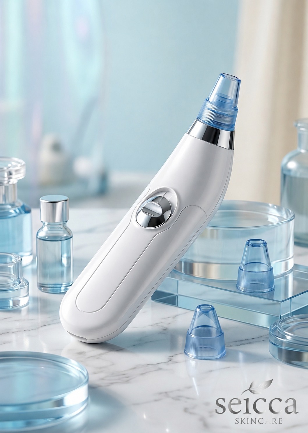Seicca™ Vacuum Blackhead Remover – Deep Pore Cleaner for Clear, Smooth & Acne-Free Skin